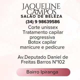 JAQUELINE CAMPOS .. SALAO DE BELEZA